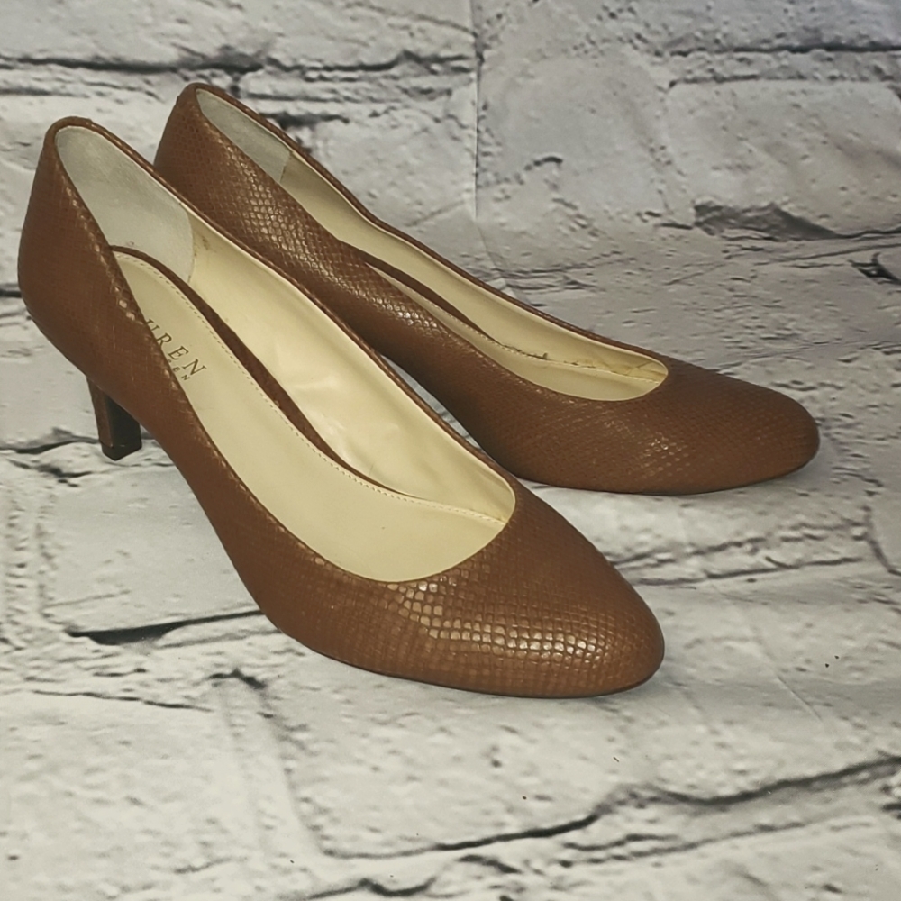 Ralph Lauren Heels "Harper" Size 9.5 - New Without Tags